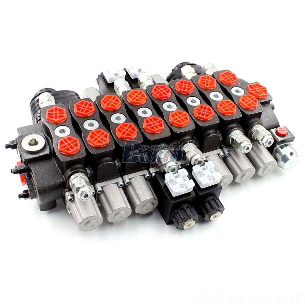 Manual 8 Spool Sectional Directional Valve | Hydraulics Manufacturer main image